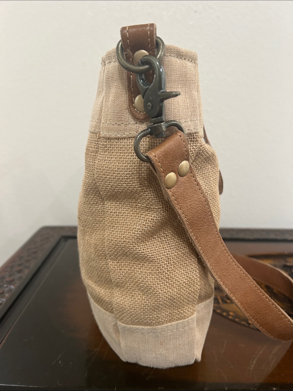 MYRA BAG: MARKET BAG Sustainable Organic Fabric - Picture 2 of 10